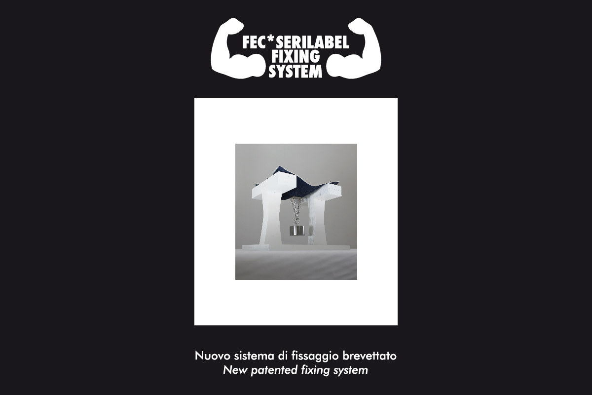 FEC*SERILABEL FIXING SYSTEM: no more counterplates, the evolution in the application of metals.
